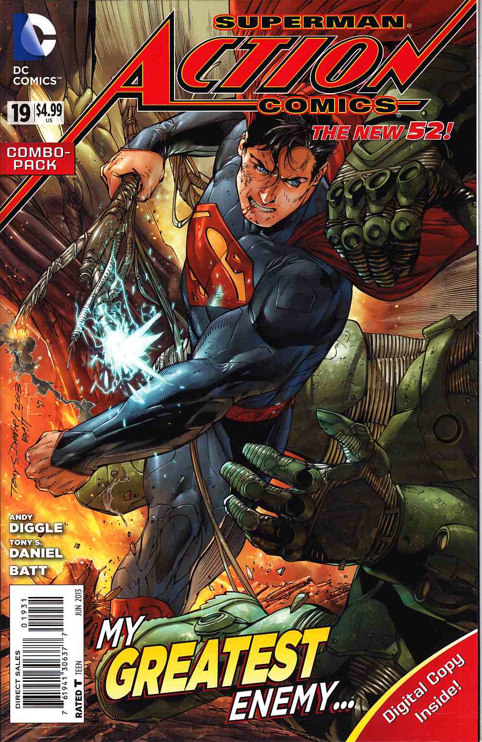 Action Comics #19 Combo Pack [DC Comic] THUMBNAIL