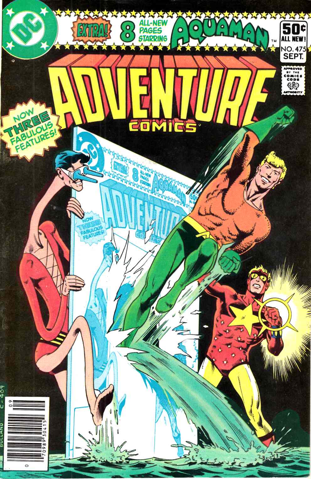 Adventure Comics #475 Newsstand Edition Fine (6.0) [DC Comic] THUMBNAIL