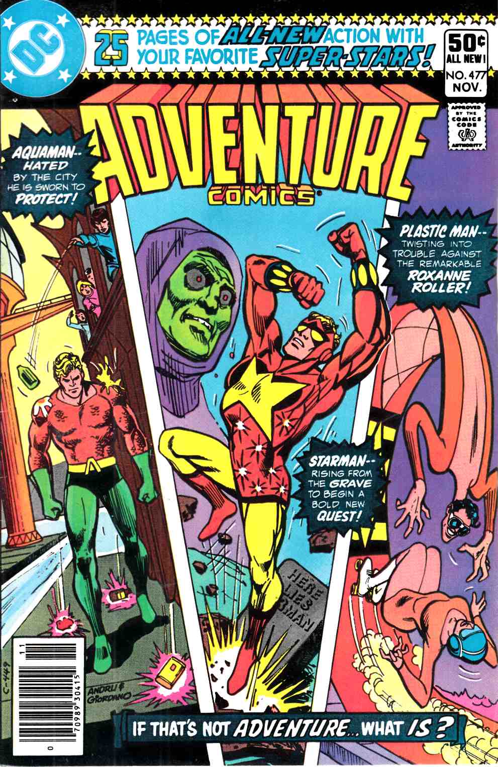 Adventure Comics #477 Newsstand Edition Very Fine (8.0) [DC Comic] THUMBNAIL