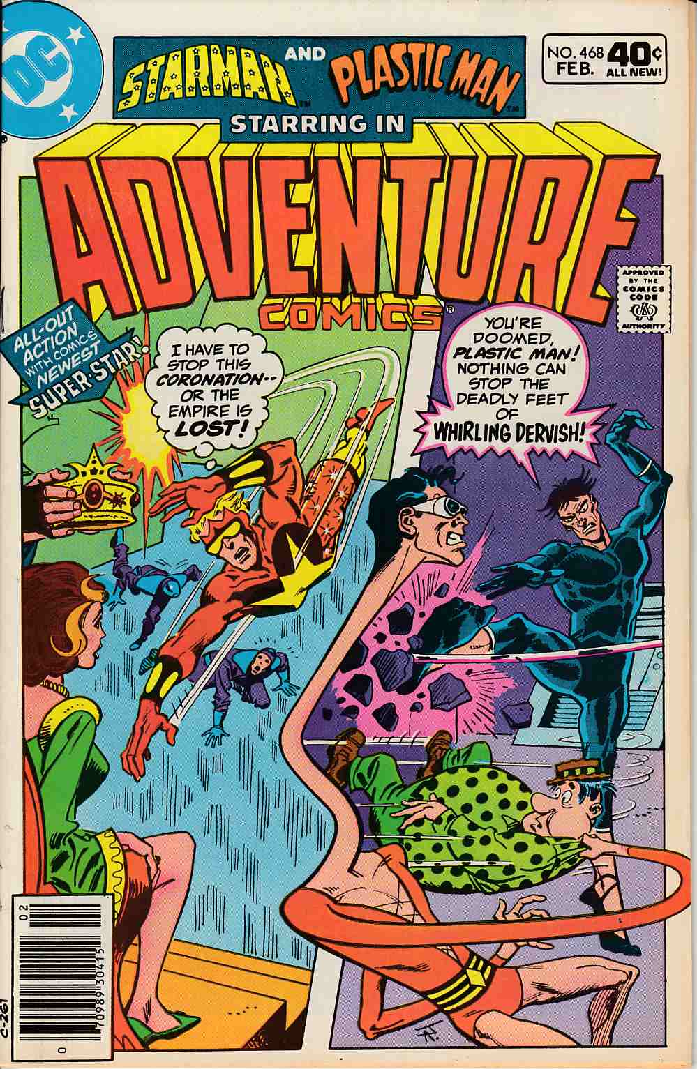 Adventure Comics #468 Near Mint Minus (9.2) [DC Comic] THUMBNAIL