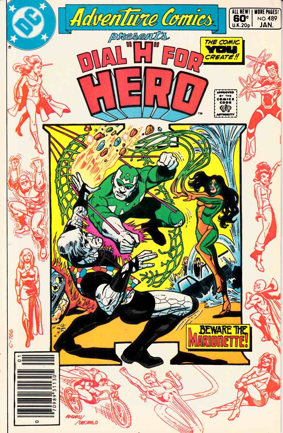 Adventure Comics #489 Newsstand Edition Very Fine (8.0) [DC Comic] THUMBNAIL