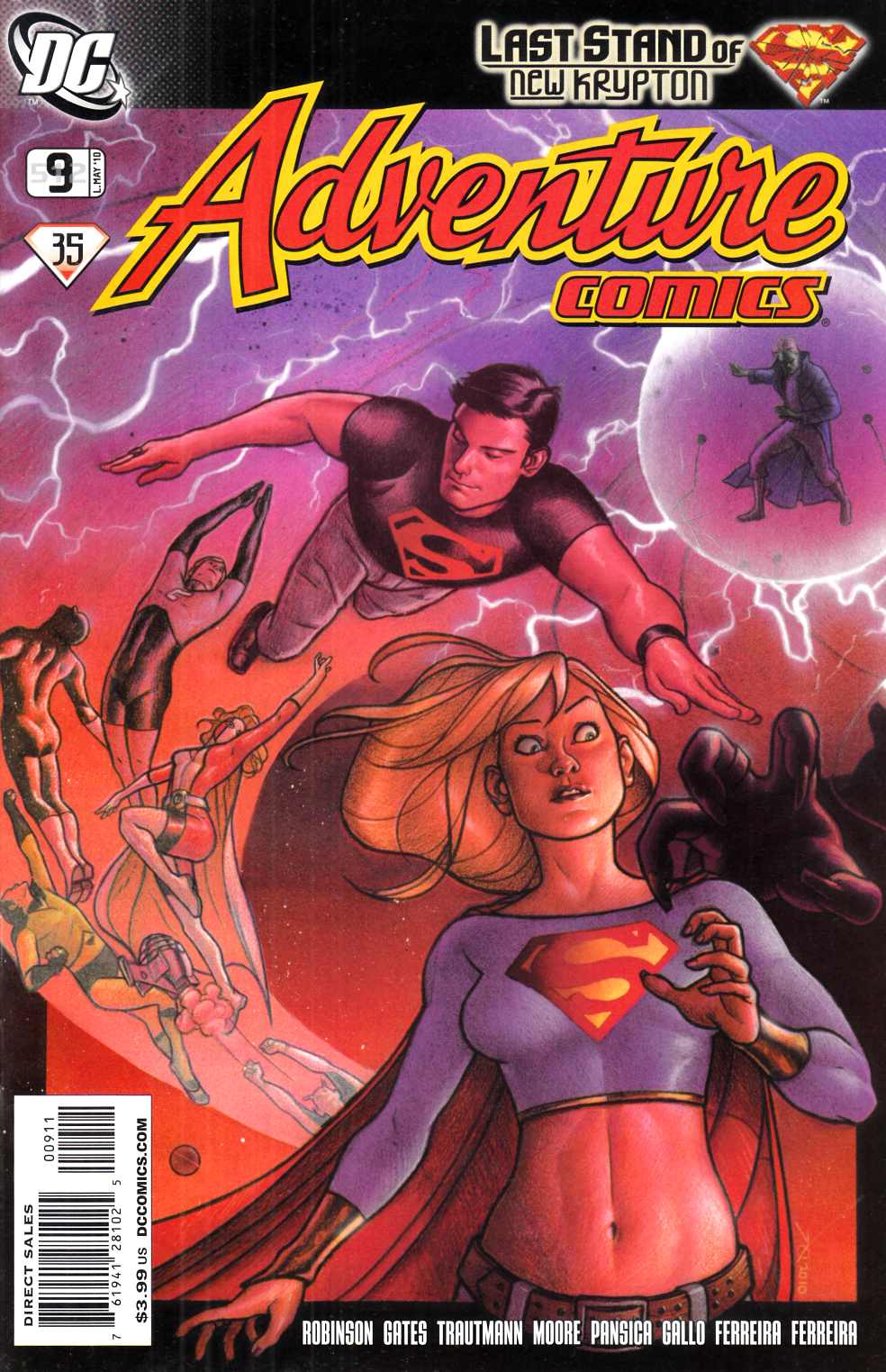 Adventure Comics #9 Very Fine (8.0) [DC Comic]