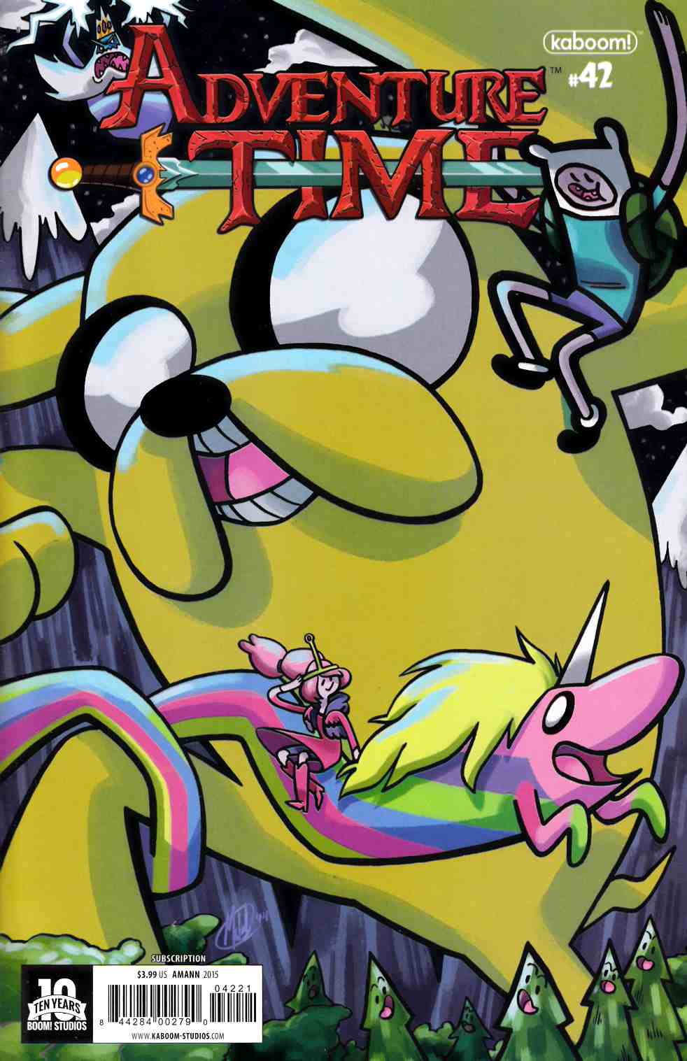 Adventure Time #42 Subscription Cover [Boom Comic] THUMBNAIL