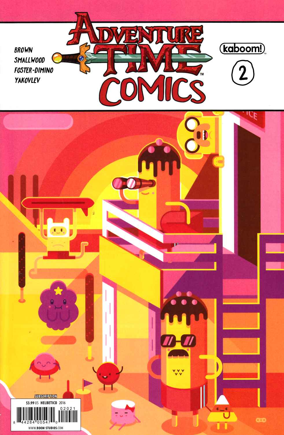Adventure Time Comics #2 Subscription Cover [Boom Comic] THUMBNAIL