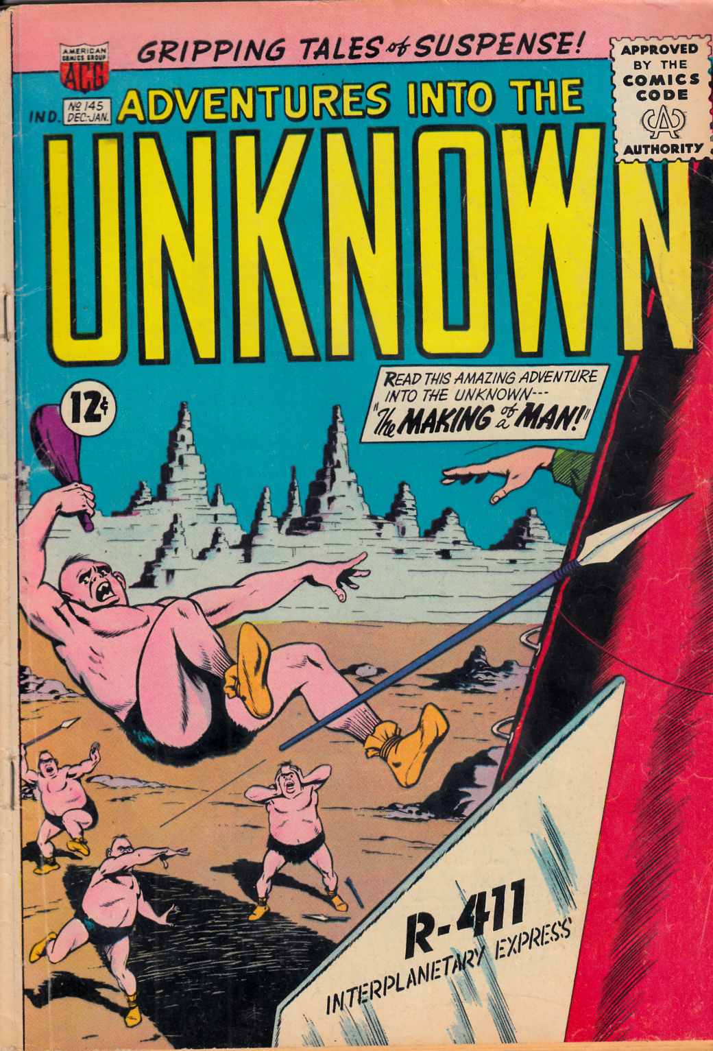 Adventures Into the Unknown #145 Good (2.0) [ACG Comic] LARGE