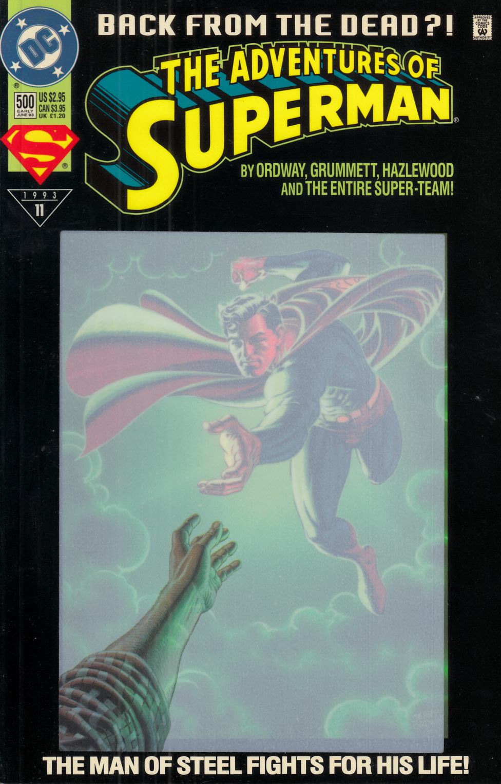Adventures of Superman #500 Unbagged Fine (6.0) [DC Comic] LARGE
