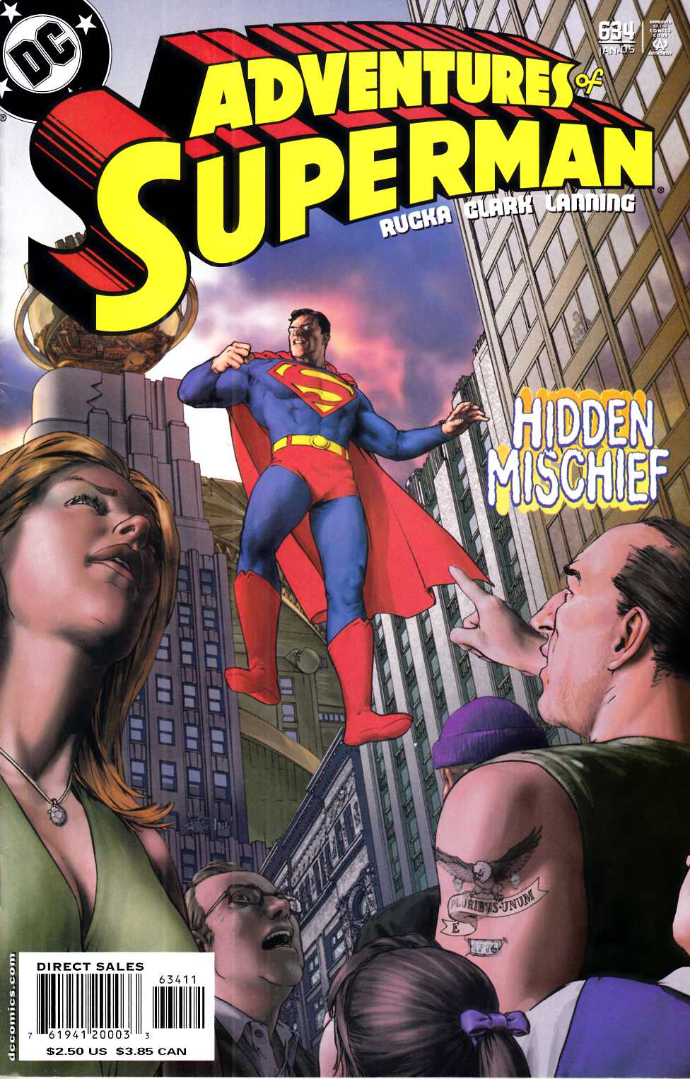 Adventures of Superman #634 Very Fine (8.0) [DC Comic] THUMBNAIL