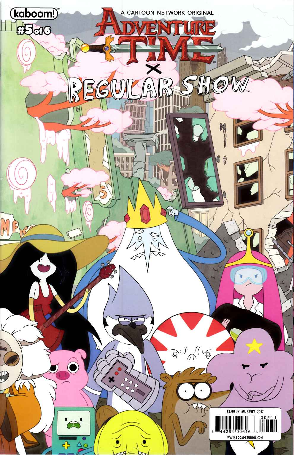 Adventure Time Regular Show #5 Cover B Near Mint (9.4) [Boom Comic] THUMBNAIL