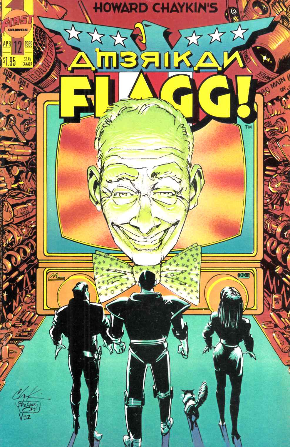 American Flagg #12 Very Fine (8.0) [First Comic] THUMBNAIL