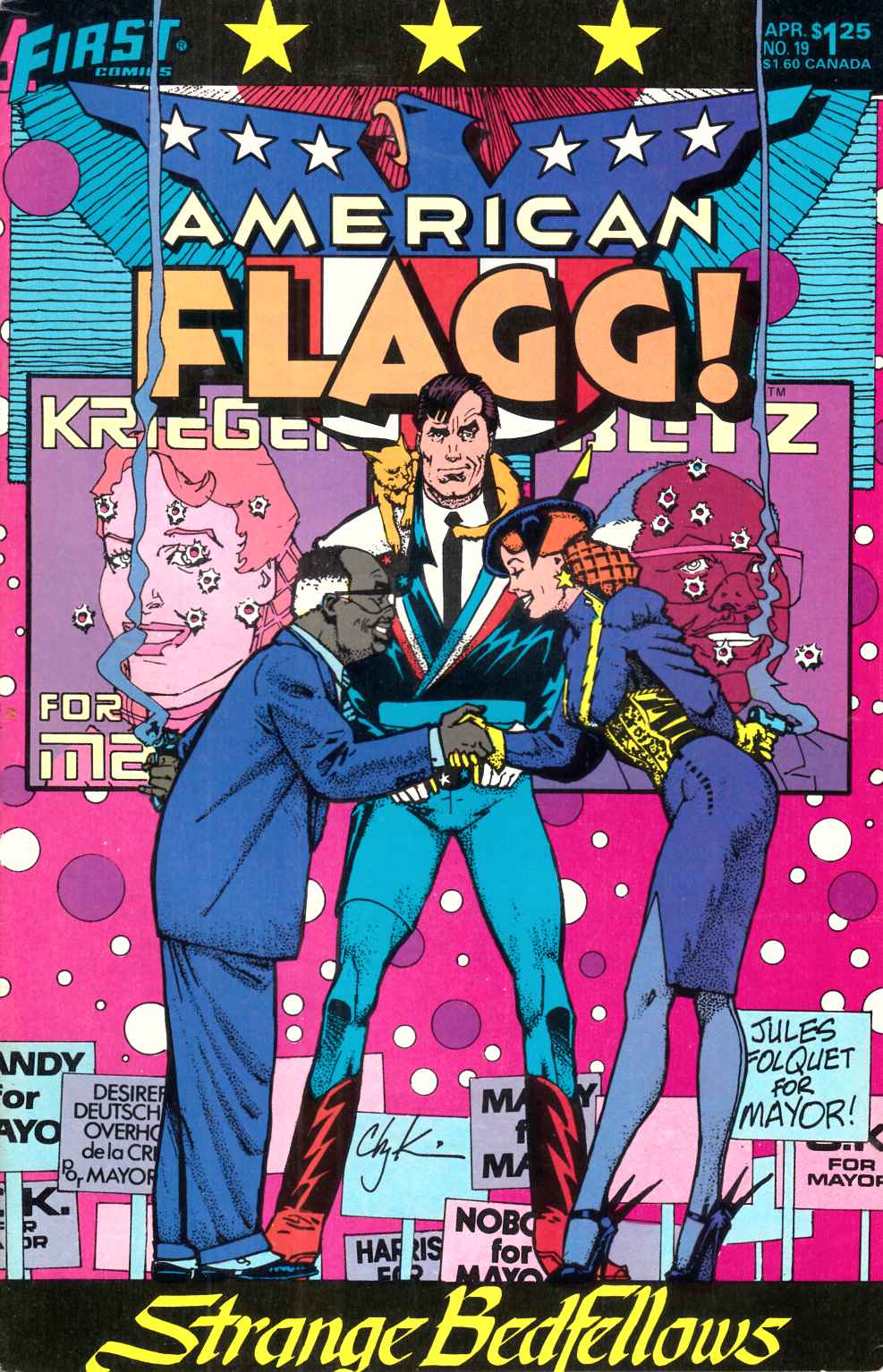 American Flagg #19 Very Fine (8.0) [First Comic] LARGE