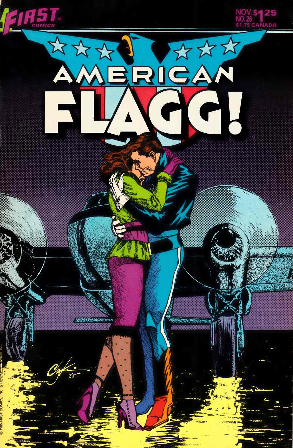 American Flagg #26 Fine (6.0) [First Comic] THUMBNAIL