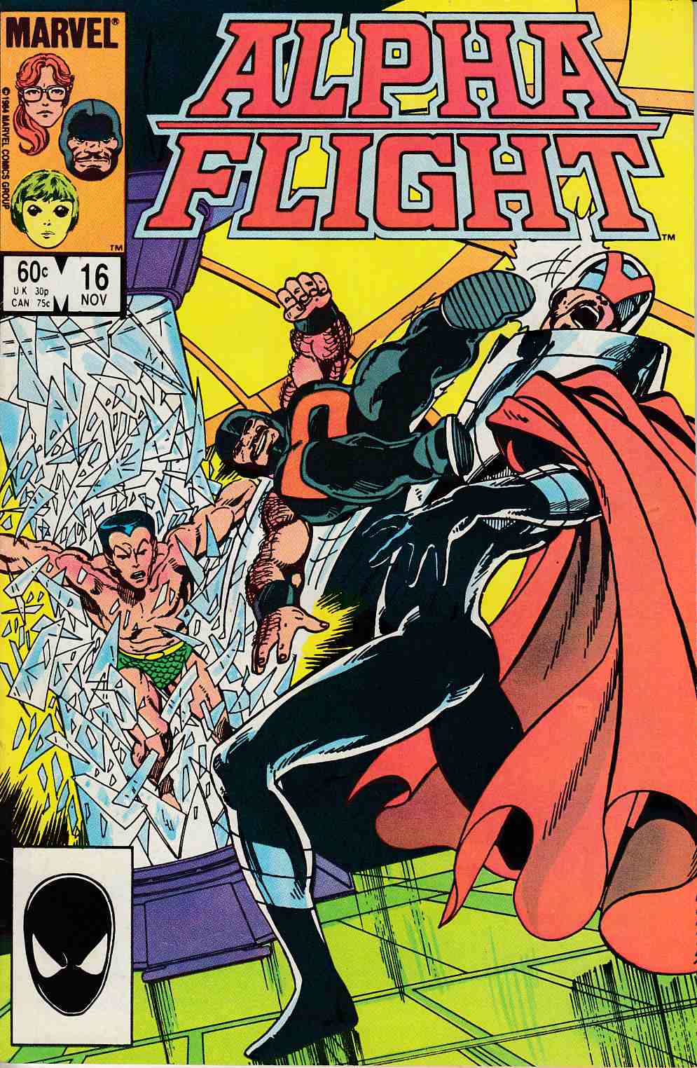 Alpha Flight #16 Very Fine (8.0) [Marvel Comic] THUMBNAIL