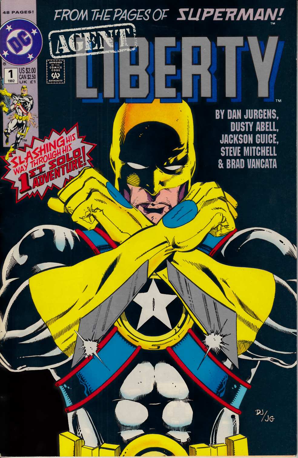 Agent Liberty #1 Very Fine (8.0) [DC Comic] THUMBNAIL