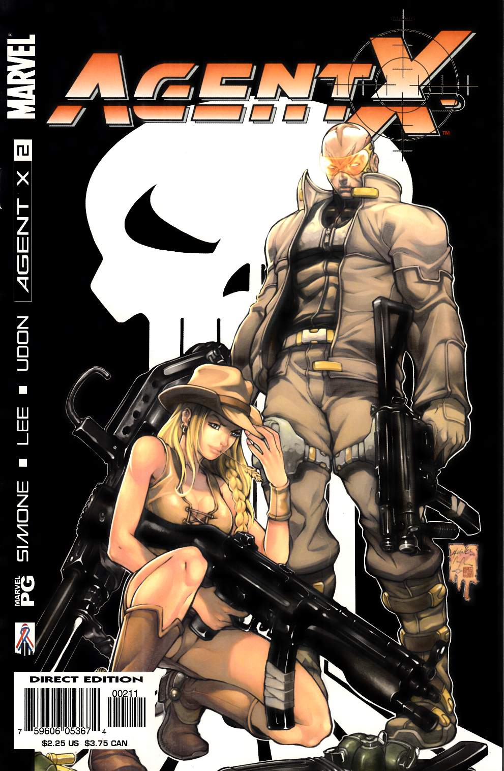 Agent X #2 Very Fine (8.0) [Marvel Comic] LARGE