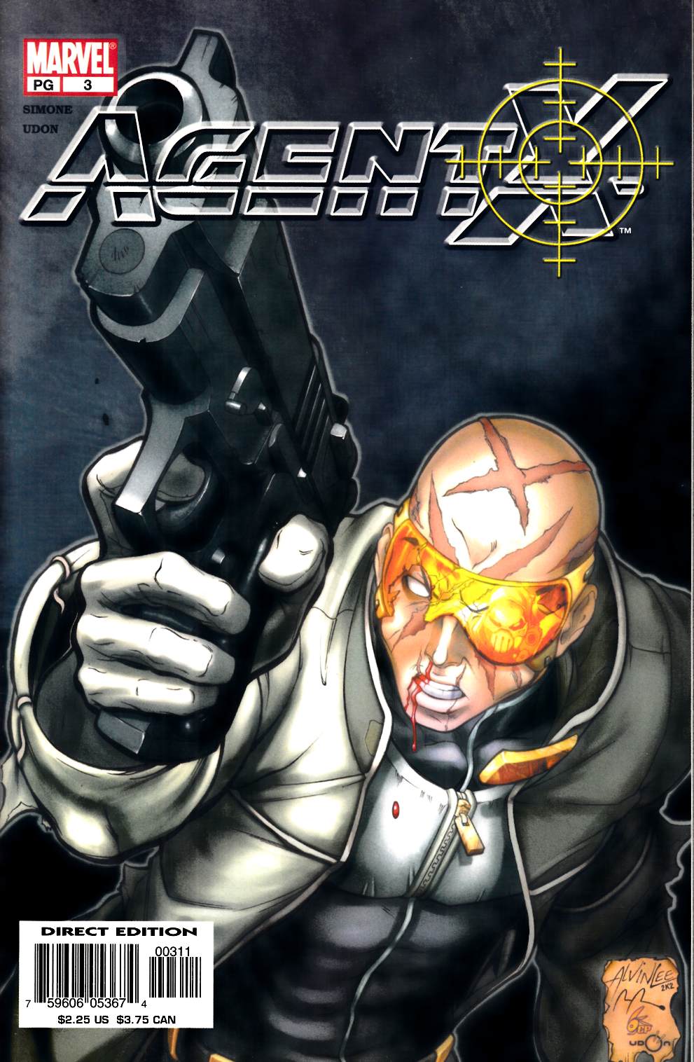 Agent X #3 Very Fine (8.0) [Marvel Comic] LARGE