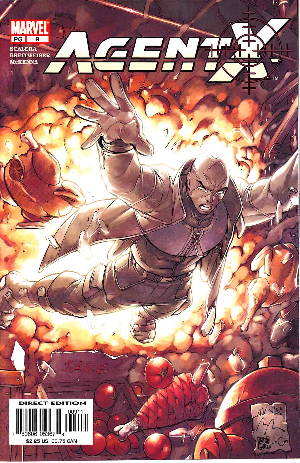 Agent X #9 Near Mint (9.4) [Marvel Comic] THUMBNAIL