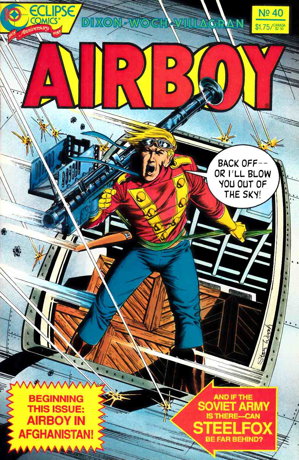 Airboy #40 Very Fine (8.0) [Eclipse Comic] THUMBNAIL