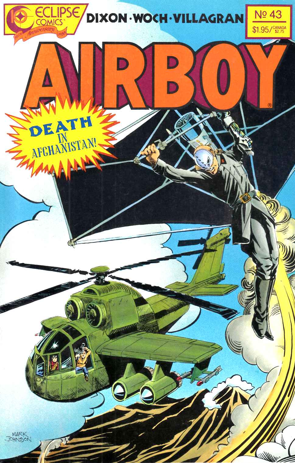 Airboy #43 Near Mint (9.4) [Eclipse Comic] THUMBNAIL