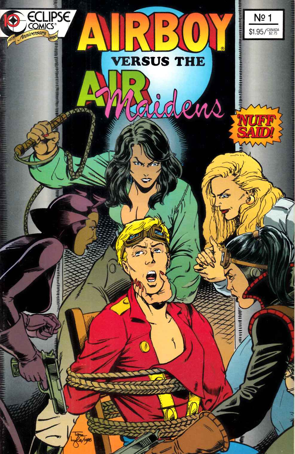 Airboy Versus the Air Maidens #1 Very Fine (8.0) [Eclipse Comic] THUMBNAIL