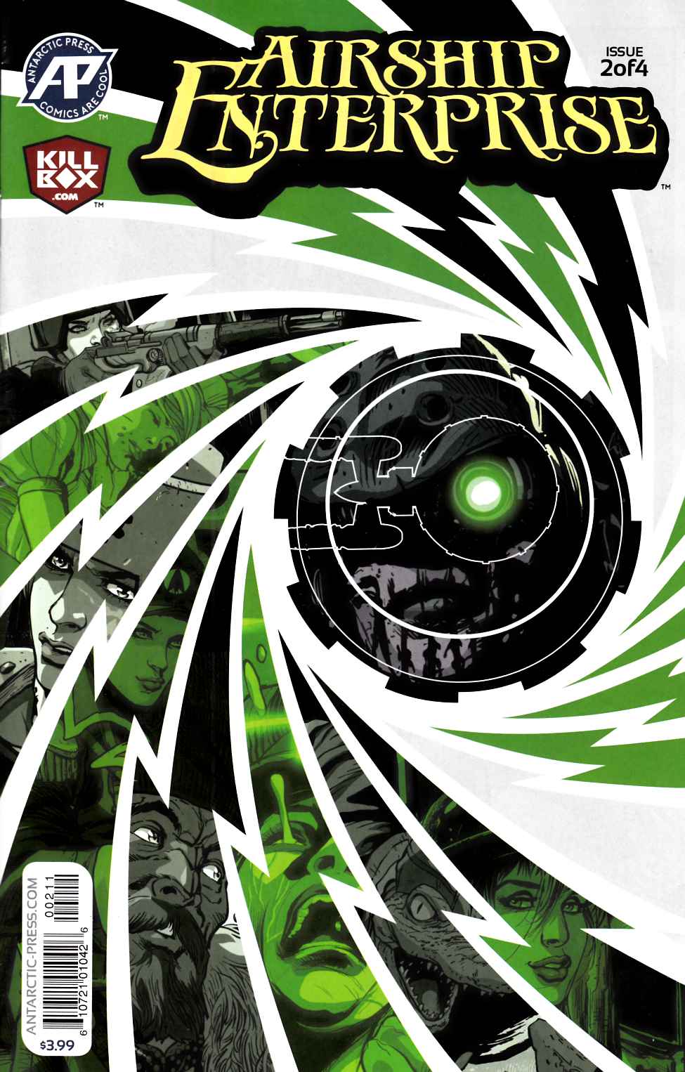 Airship Enterprise #2 [Antarctic Comic] THUMBNAIL