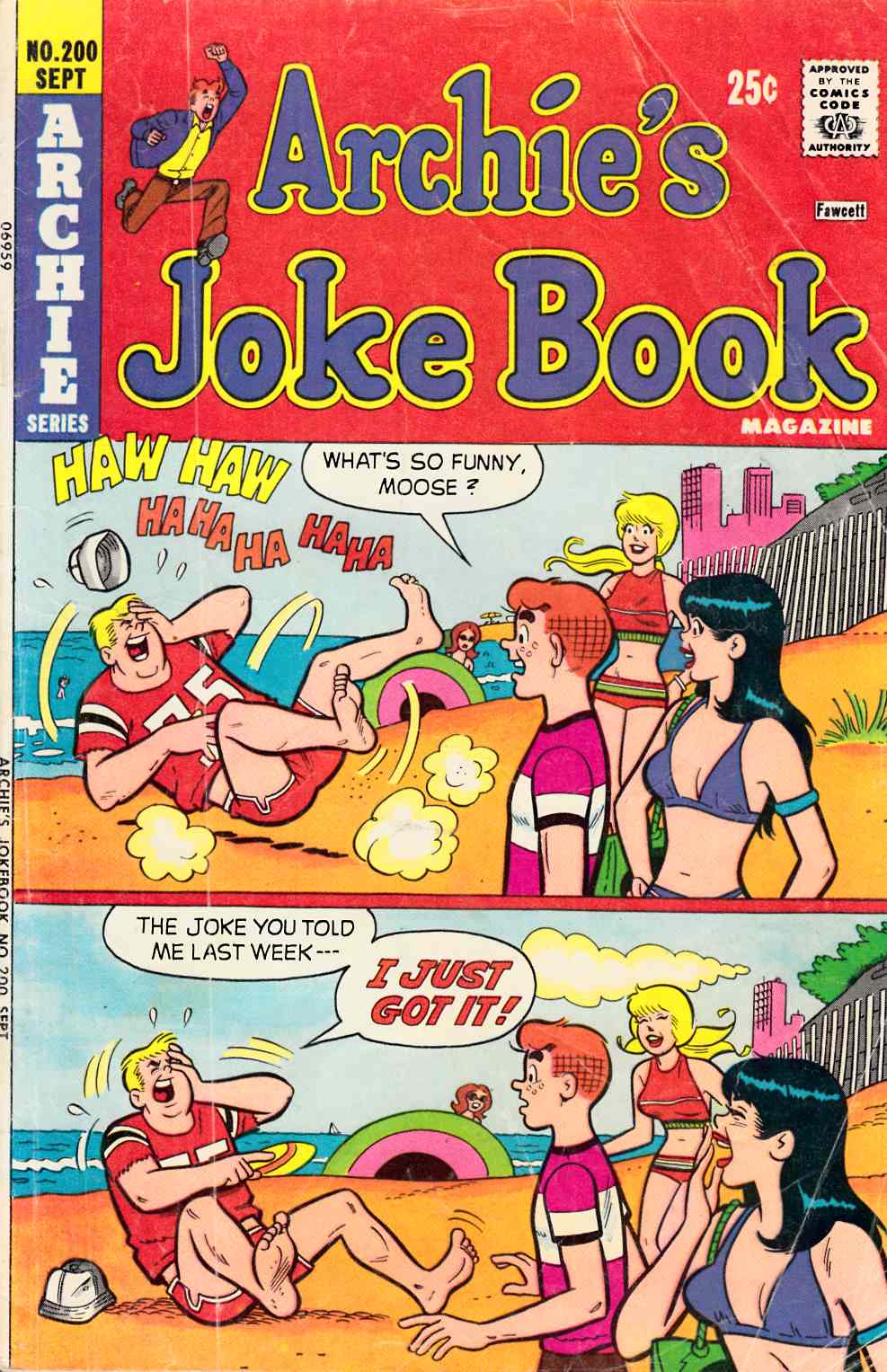 Archie's Joke Book #200 Good Plus (2.5) [Archie Comic] THUMBNAIL