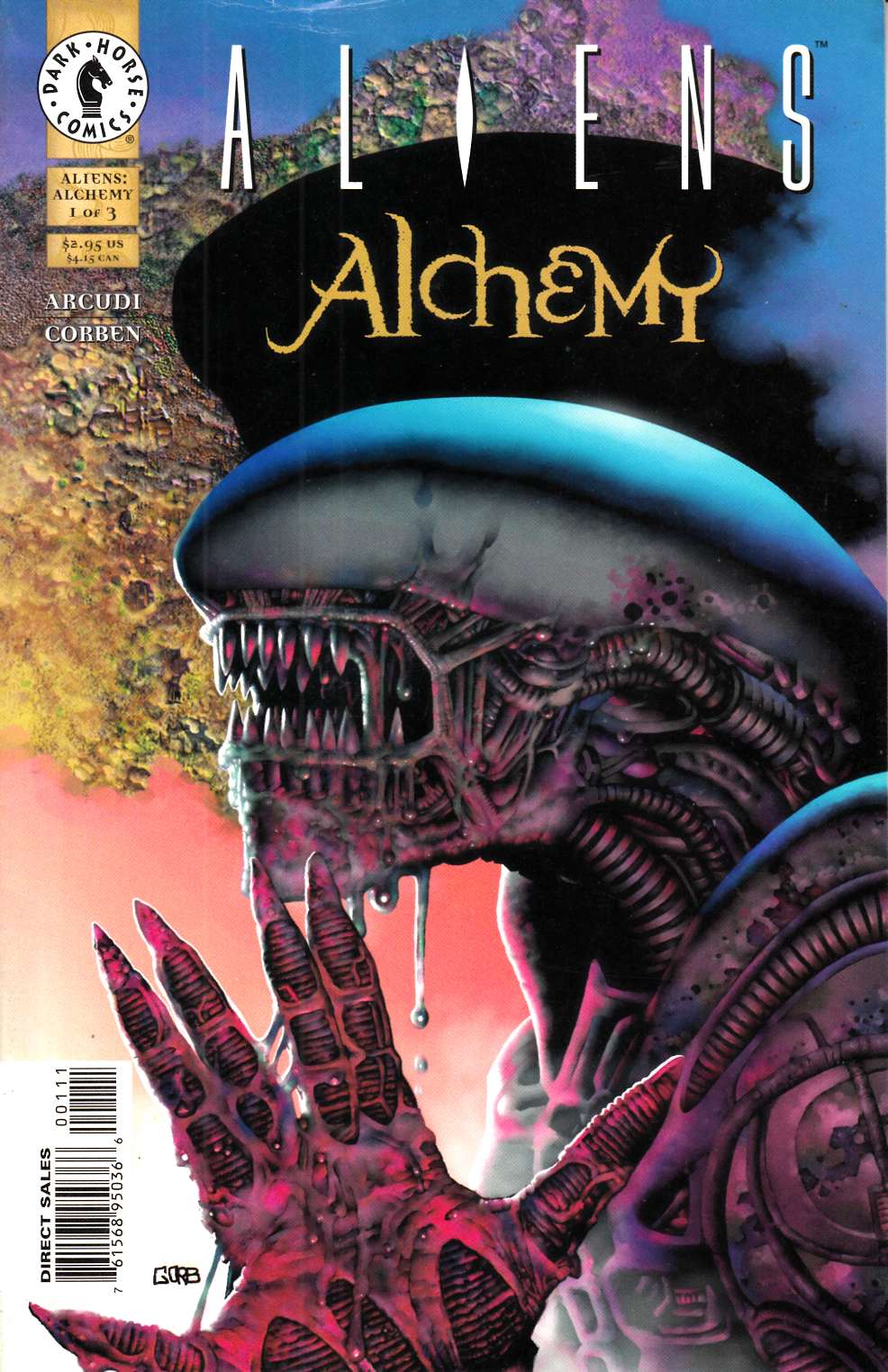 Aliens Alchemy #1 Near Mint Minus (9.2) [Dark Horse Comic] THUMBNAIL