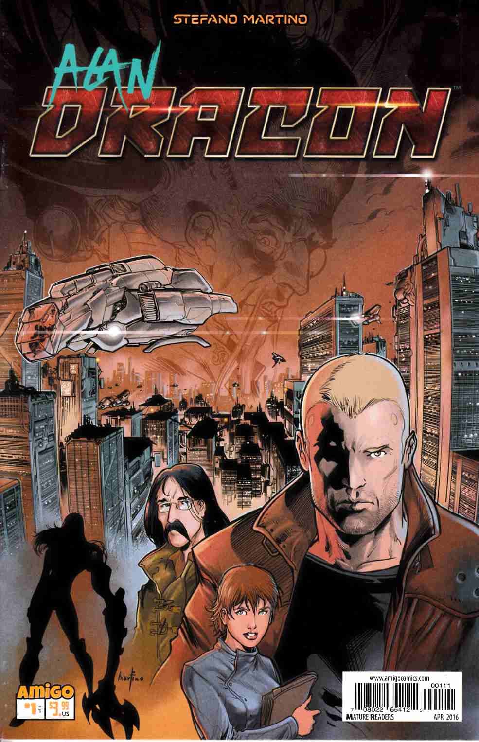 Alan Dracon #1 [Amigo Comic] THUMBNAIL