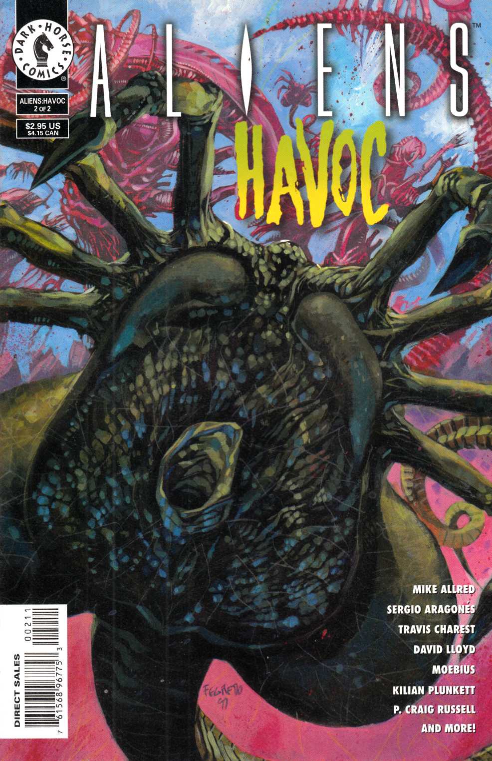 Aliens Havoc #2 Near Mint Minus (9.2) [Dark Horse Comic] THUMBNAIL