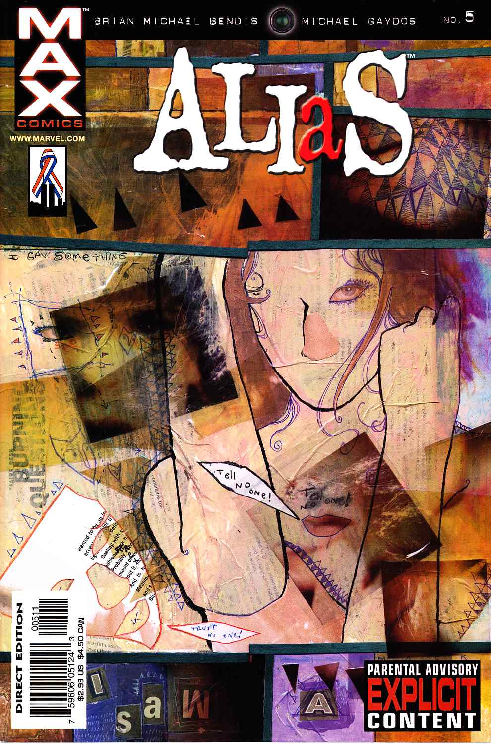 Alias #5 [Marvel Comic] THUMBNAIL