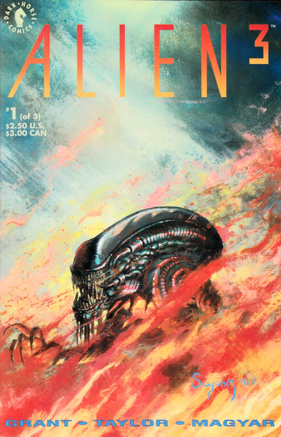 Alien 3 Movie Adaptation #1 Very Fine (8.0) [Dark Horse Comic] THUMBNAIL