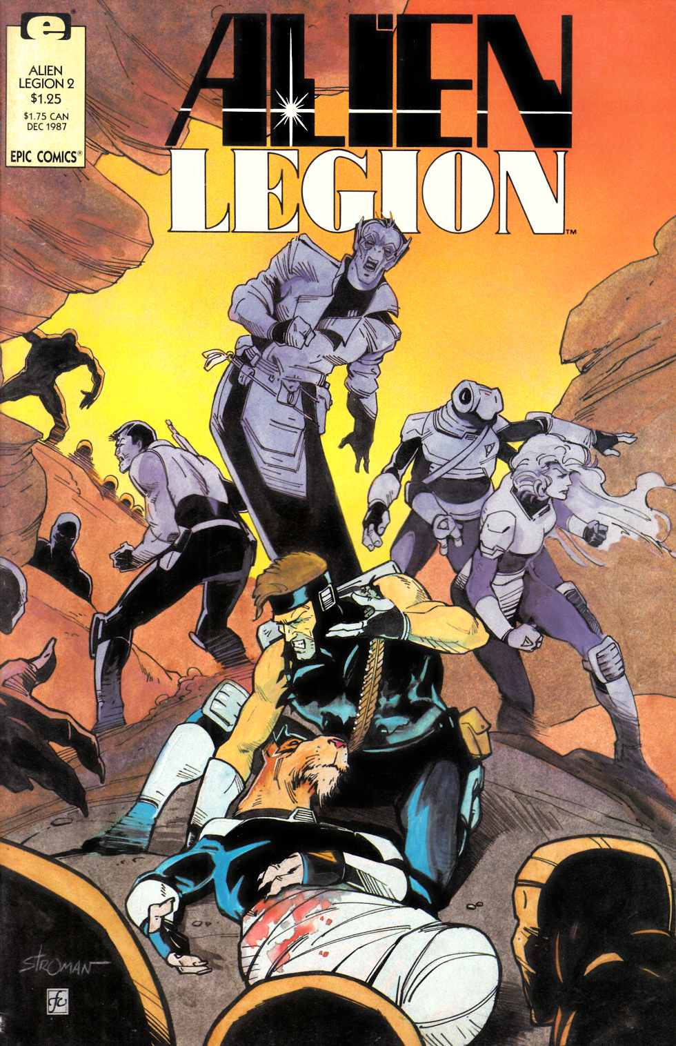 Alien Legion #2 Very Fine (8.0) [Marvel Comic] THUMBNAIL