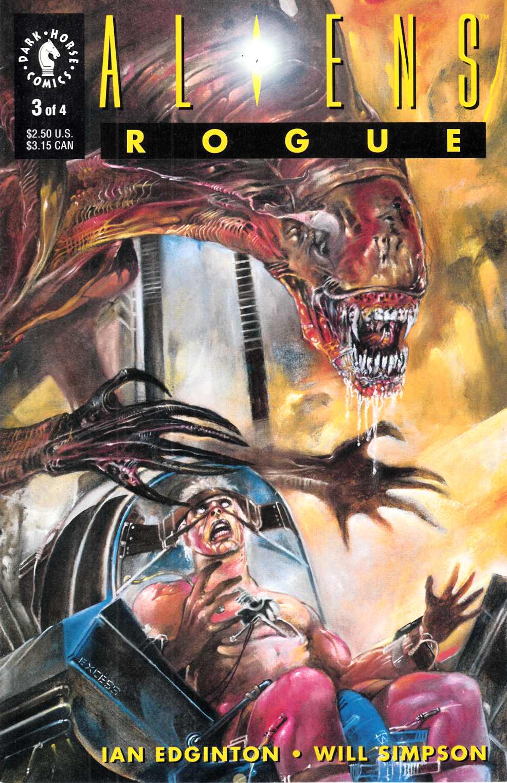Aliens Rogue #3 Very Fine (8.0) [Dark Horse Comic] THUMBNAIL