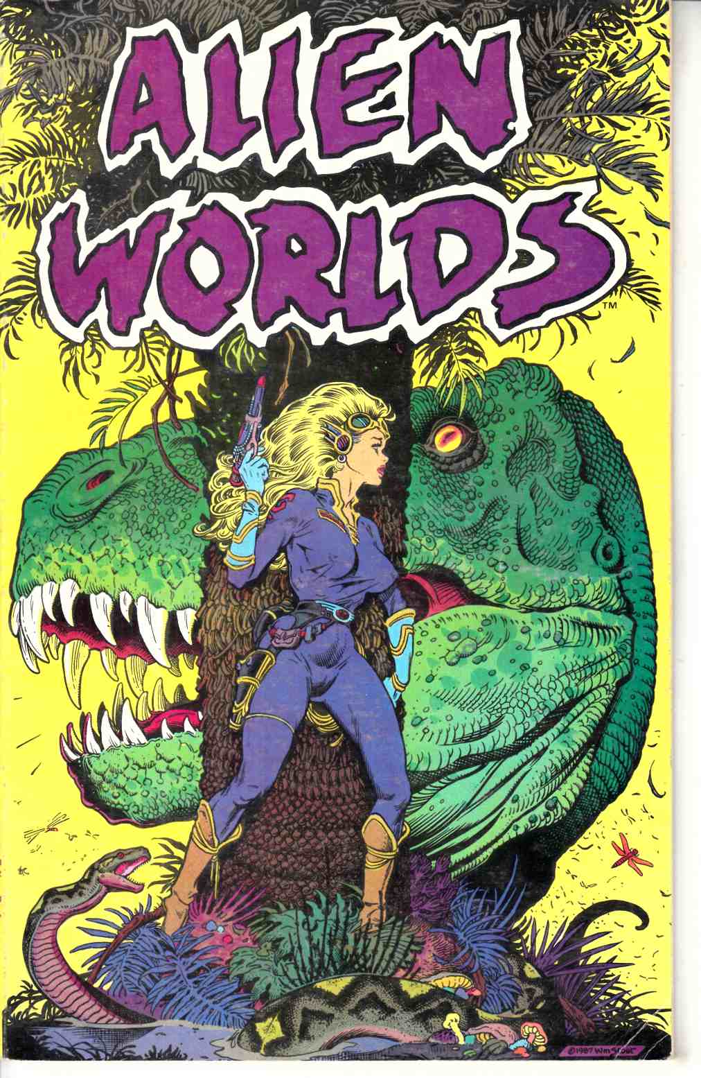 Alien Worlds #1 One-Shot Fine (6.0) [Eclipse Comic] THUMBNAIL