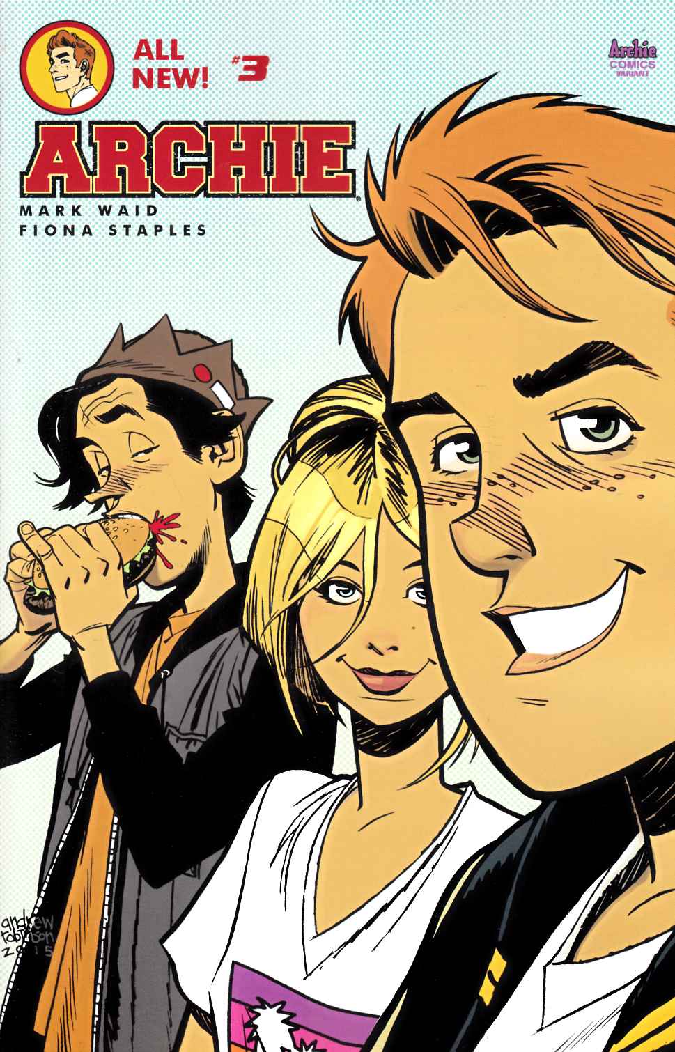 Archie #3 Cover E- Robinson [Archie Comic] THUMBNAIL