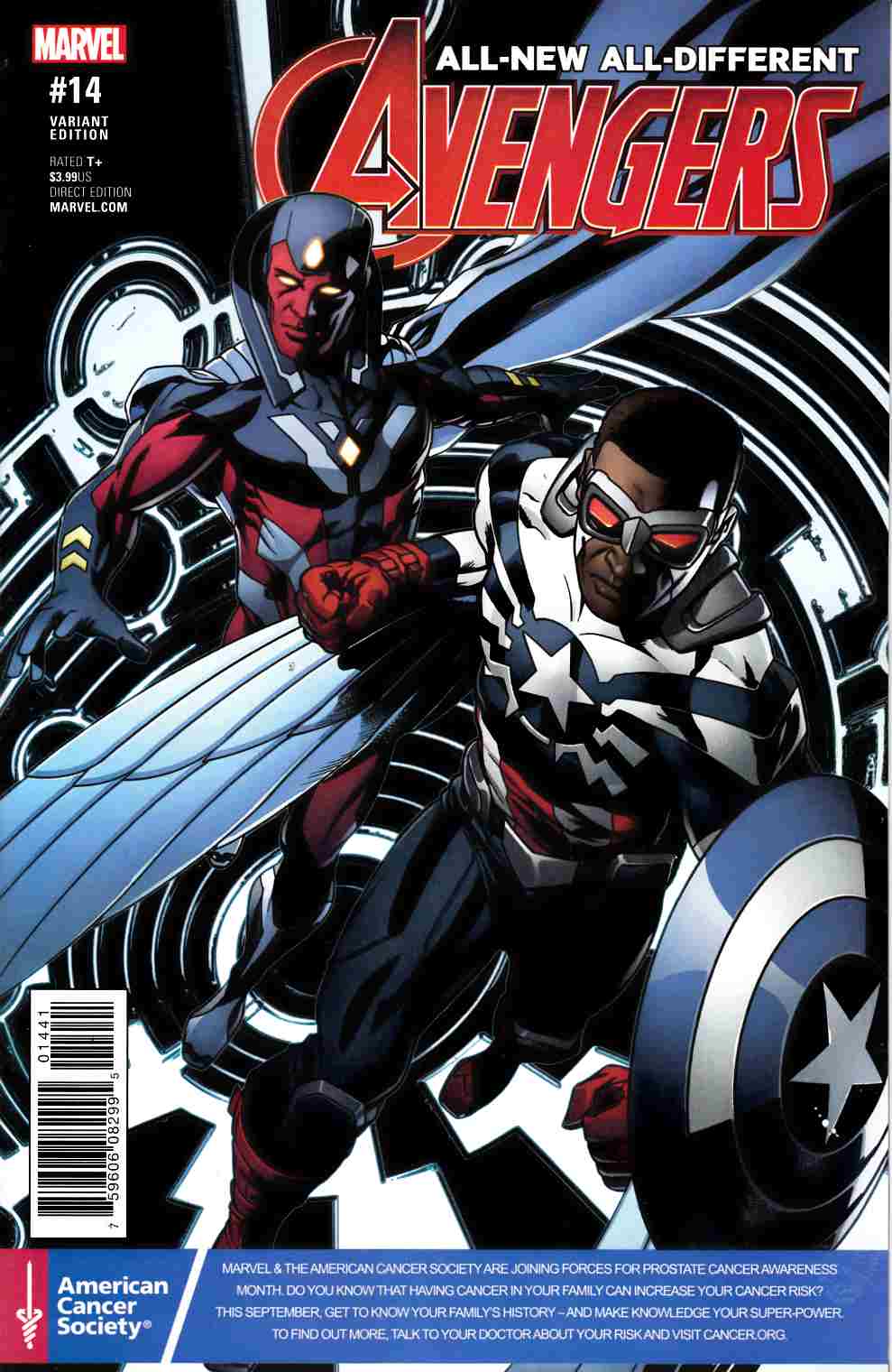 All New All Different Avengers #14 Prostate Awareness Month Cover [Marvel Comic] THUMBNAIL