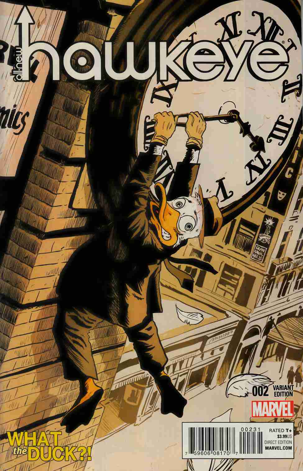 All New Hawkeye #2 WTD Variant Cover [Marvel Comic] THUMBNAIL