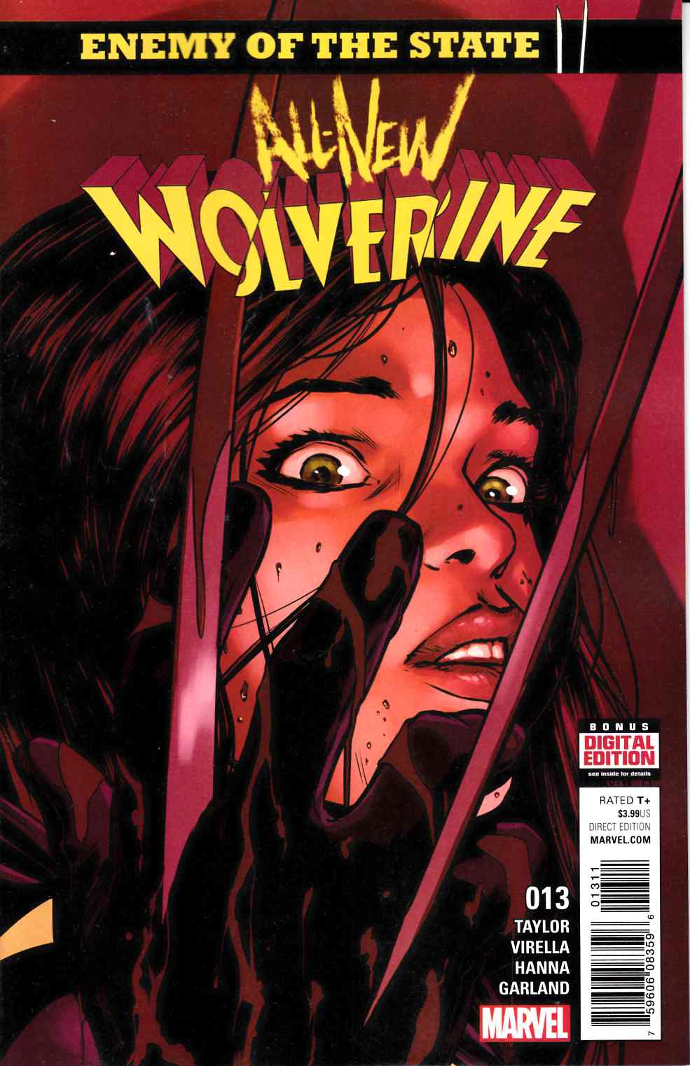 All New Wolverine #13 Near Mint (9.4) [Marvel Comic] THUMBNAIL