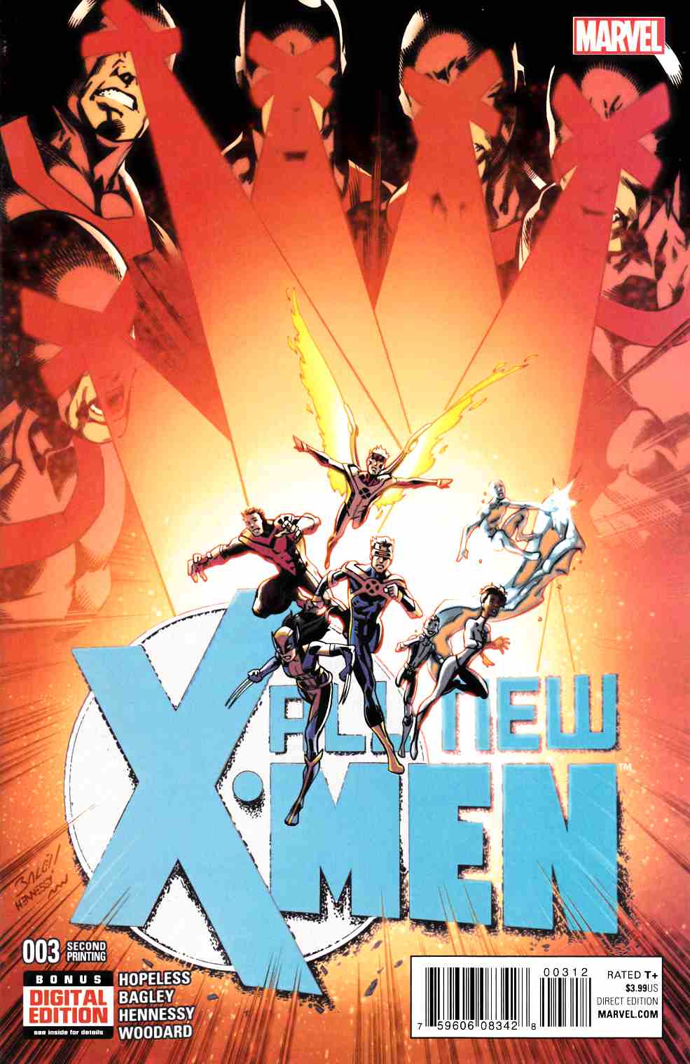 All New X-Men #3 Second Printing [Marvel Comic] THUMBNAIL