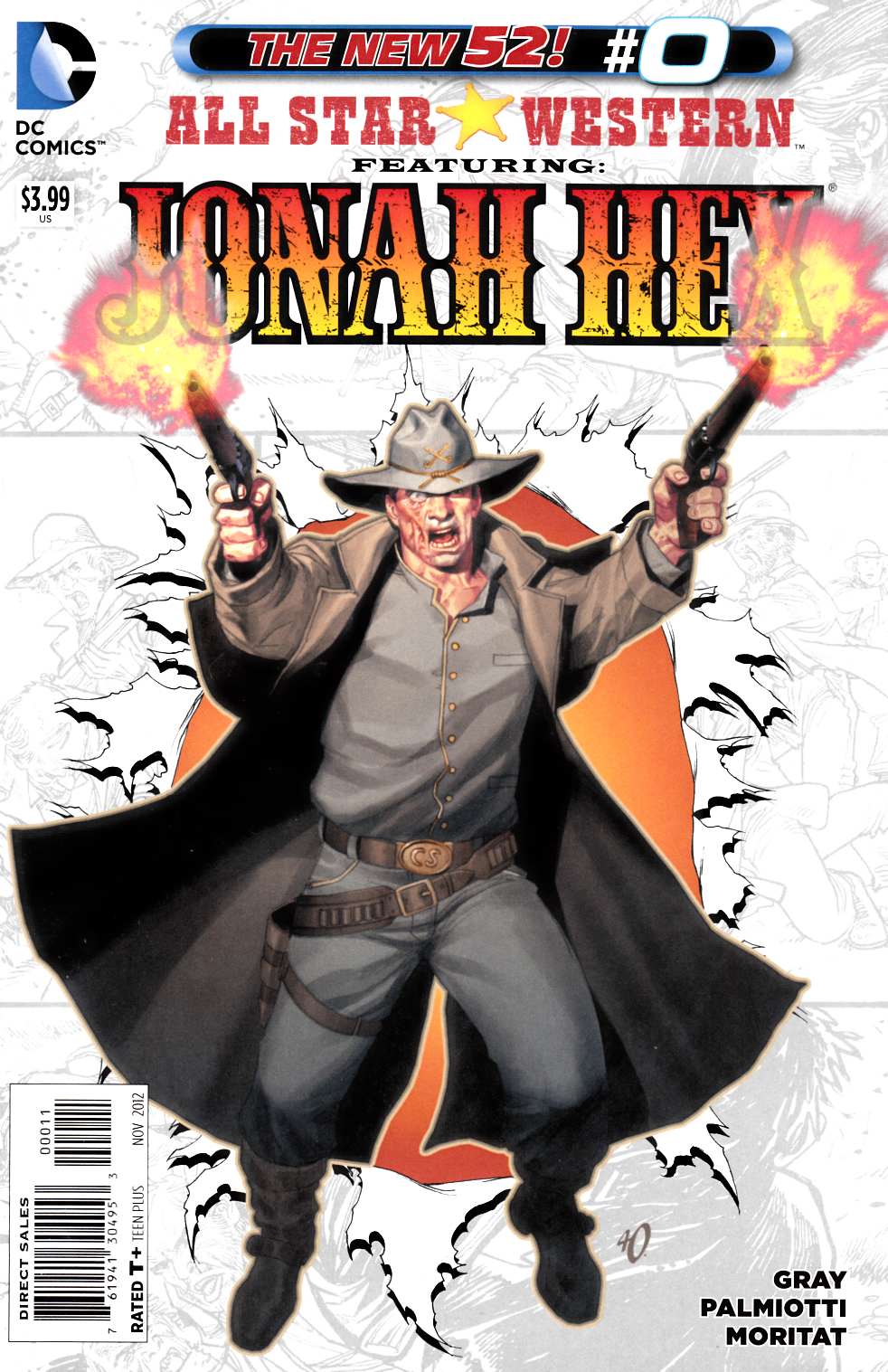 All Star Western #0 Very Fine (8.0) [DC Comic] LARGE