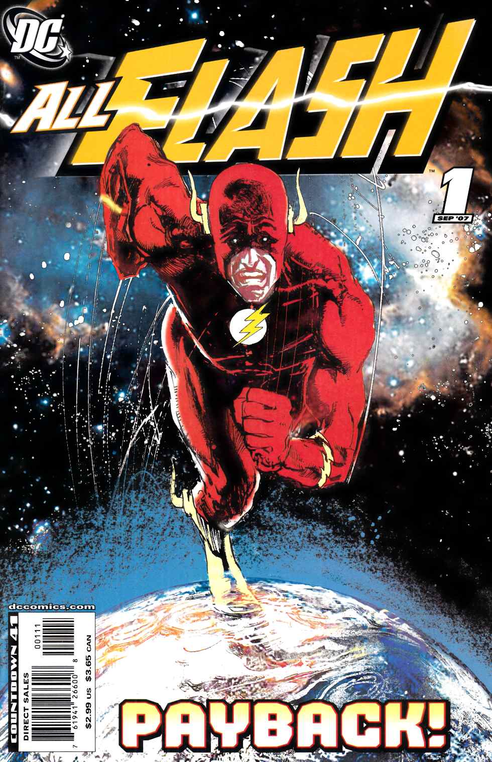 All Flash #1 Cover B Sienkiewicz Very Fine (8.0) [DC Comic] THUMBNAIL