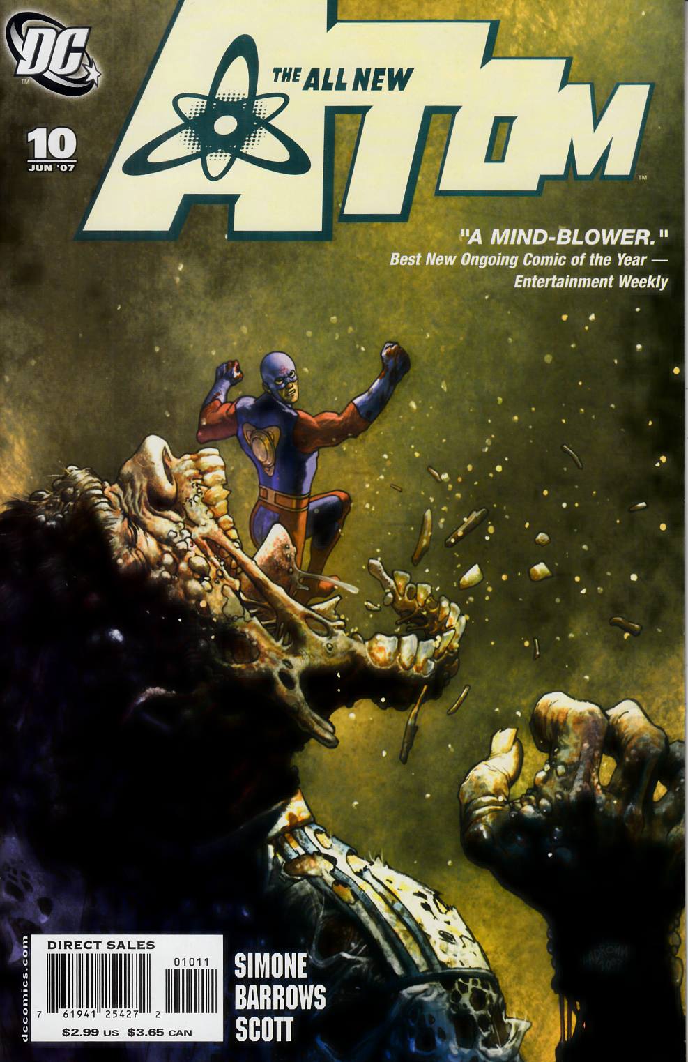 All New Atom #10 Near Mint (9.4) [DC Comic] LARGE