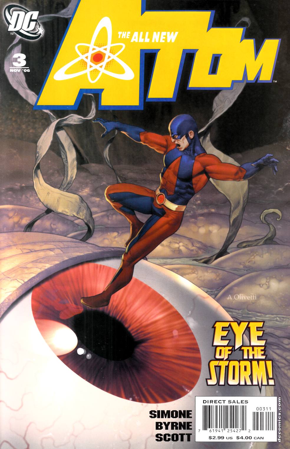 All New Atom #3 Near Mint (9.4) [DC Comic] LARGE