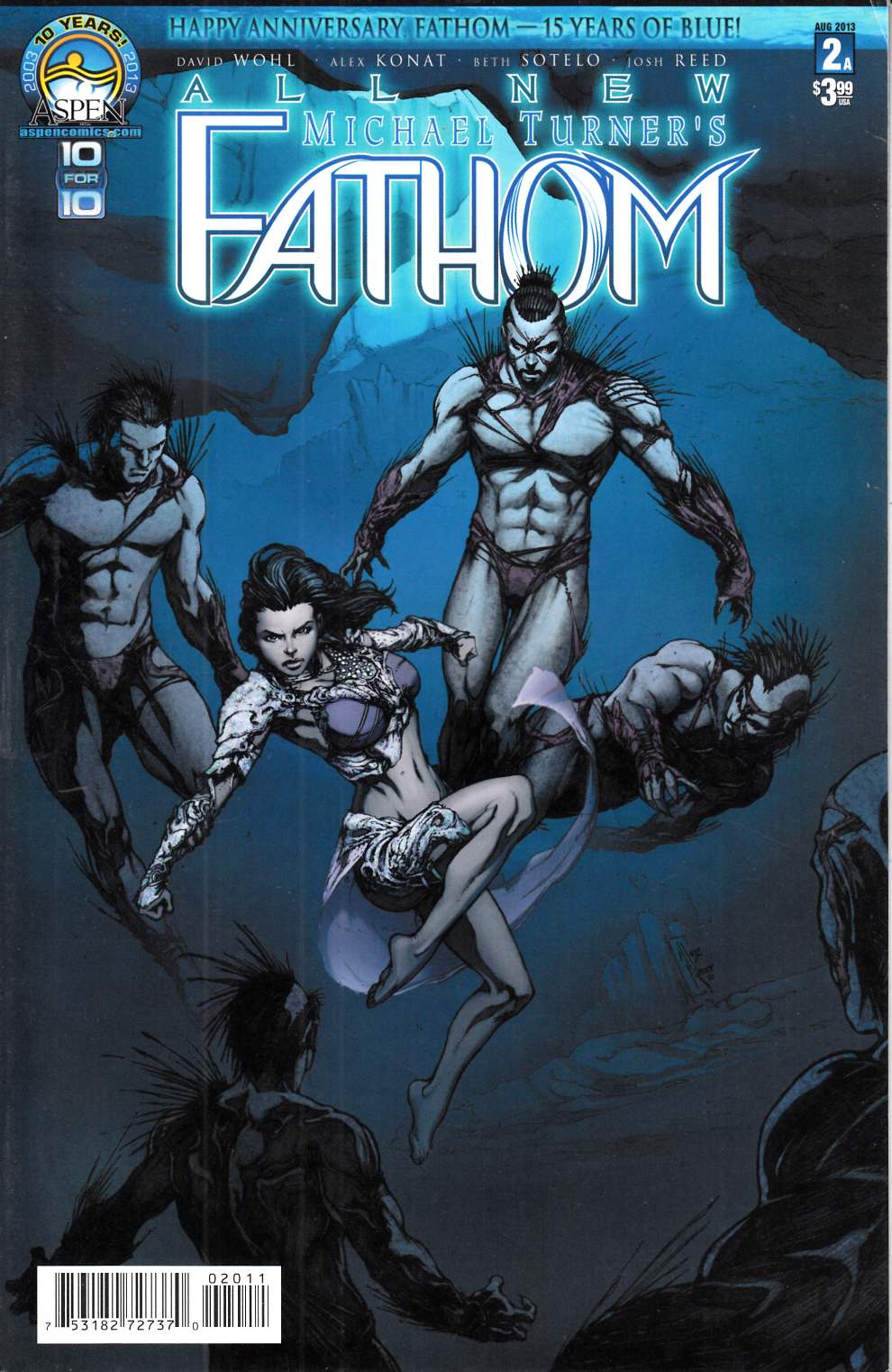 All New Fathom #2 Cover A Very Fine (8.0) [Aspen Comic] THUMBNAIL