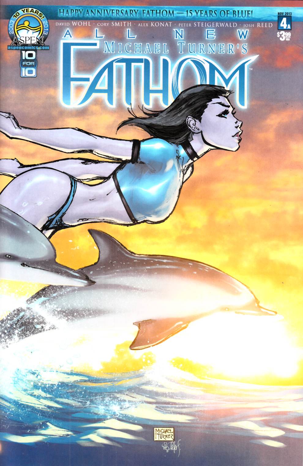 All New Fathom #4 Cover A Fine (6.0) [Aspen Comic] THUMBNAIL