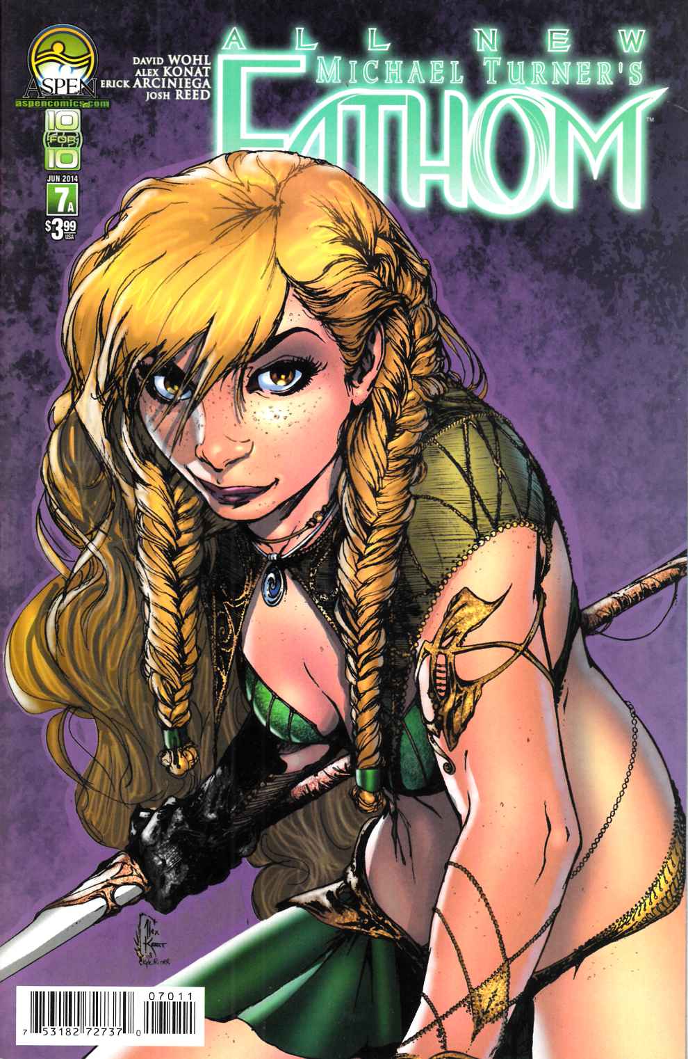 All New Fathom #7 Cover A Very Fine (8.0) [Aspen Comic] THUMBNAIL