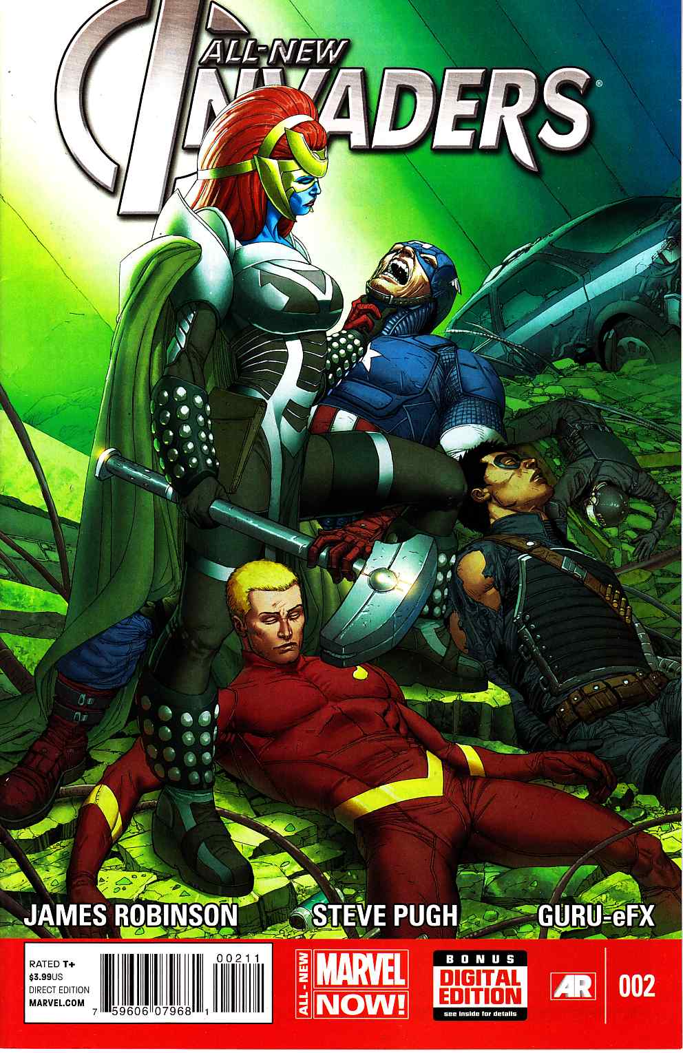 All New Invaders #2 Near Mint (9.4) [Marvel Comic] THUMBNAIL
