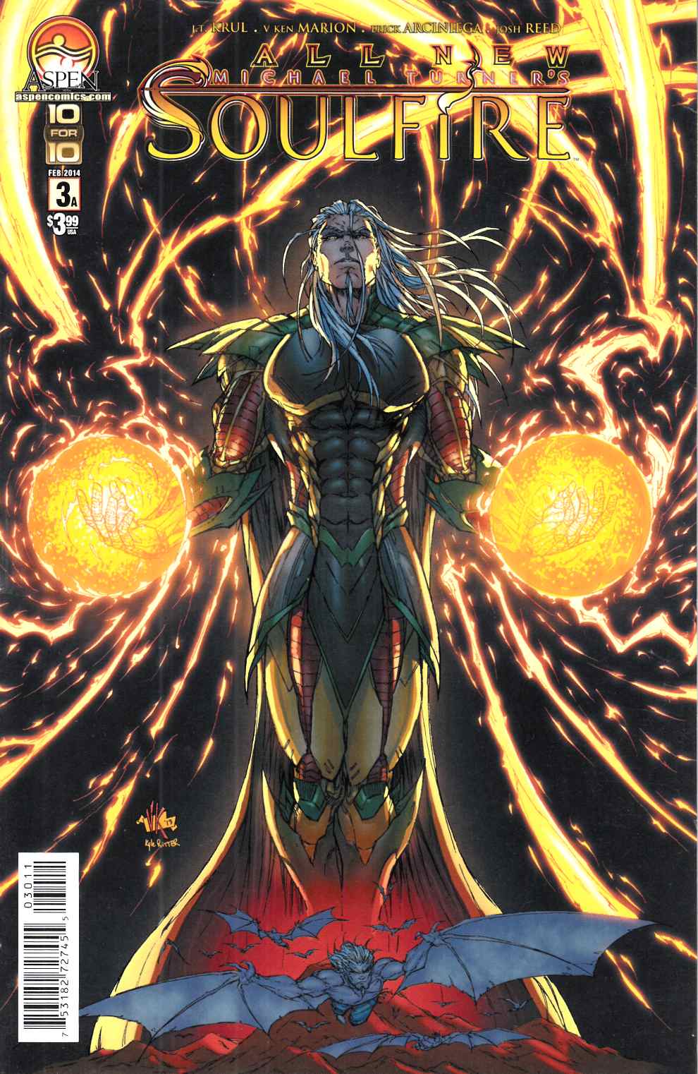 All New Soulfire #3 Cover A Very Fine (8.0) [Aspen Comic] THUMBNAIL