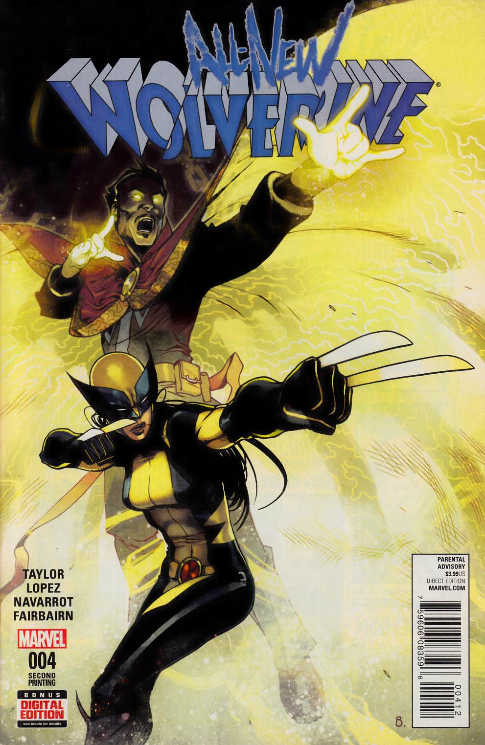 All New Wolverine #4 Second Printing Near Mint (9.4) [Marvel Comic] THUMBNAIL