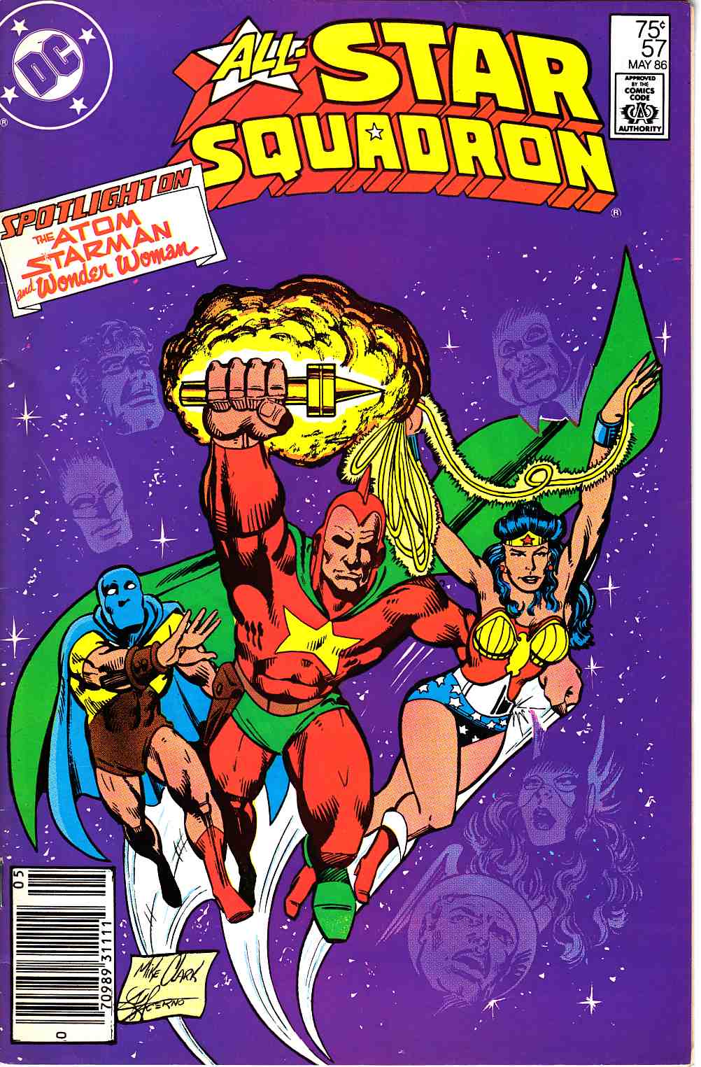 All Star Squadron #57 Newsstand Edition Fine Minus (5.5) [DC Comic] THUMBNAIL