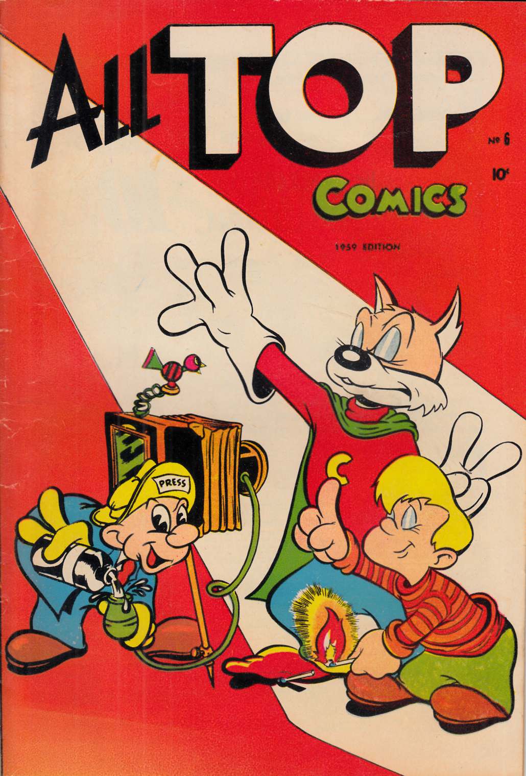 All Top Comics #6 Fine (6.0) [Norlen Comic] THUMBNAIL